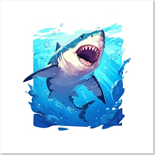 shark Posters and Art